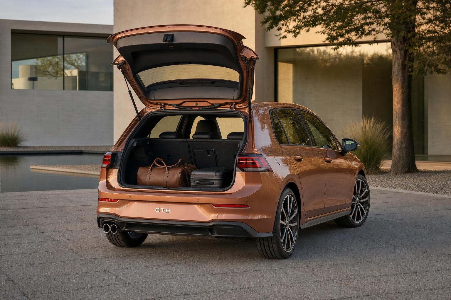 Volkswagen Golf 8 GTD – Kofferruimte